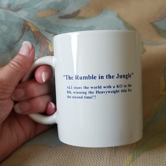 Rumble in the Jungle coffee cup - Picture 2 of 2